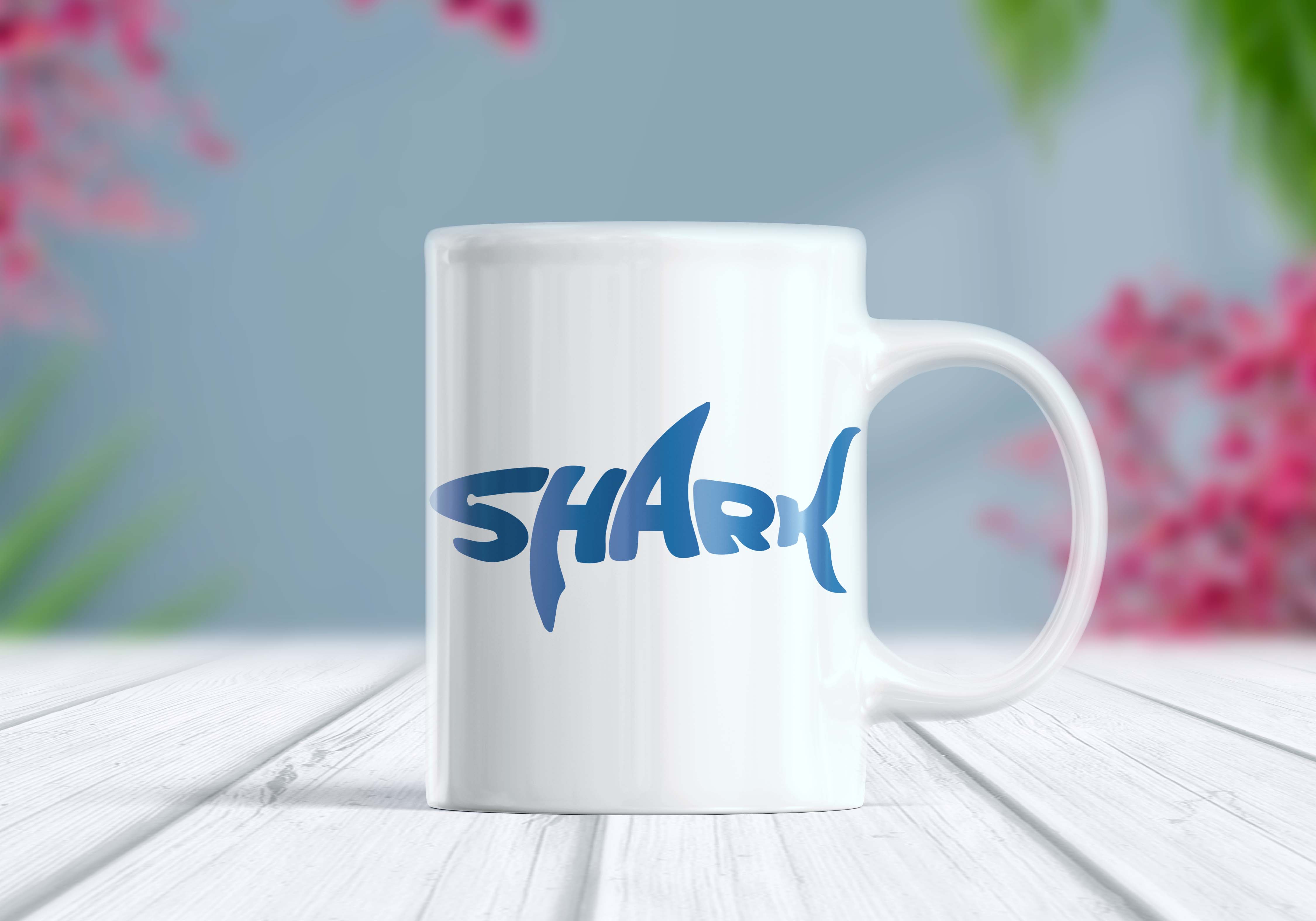 Shark Etiket Kupa Bardak