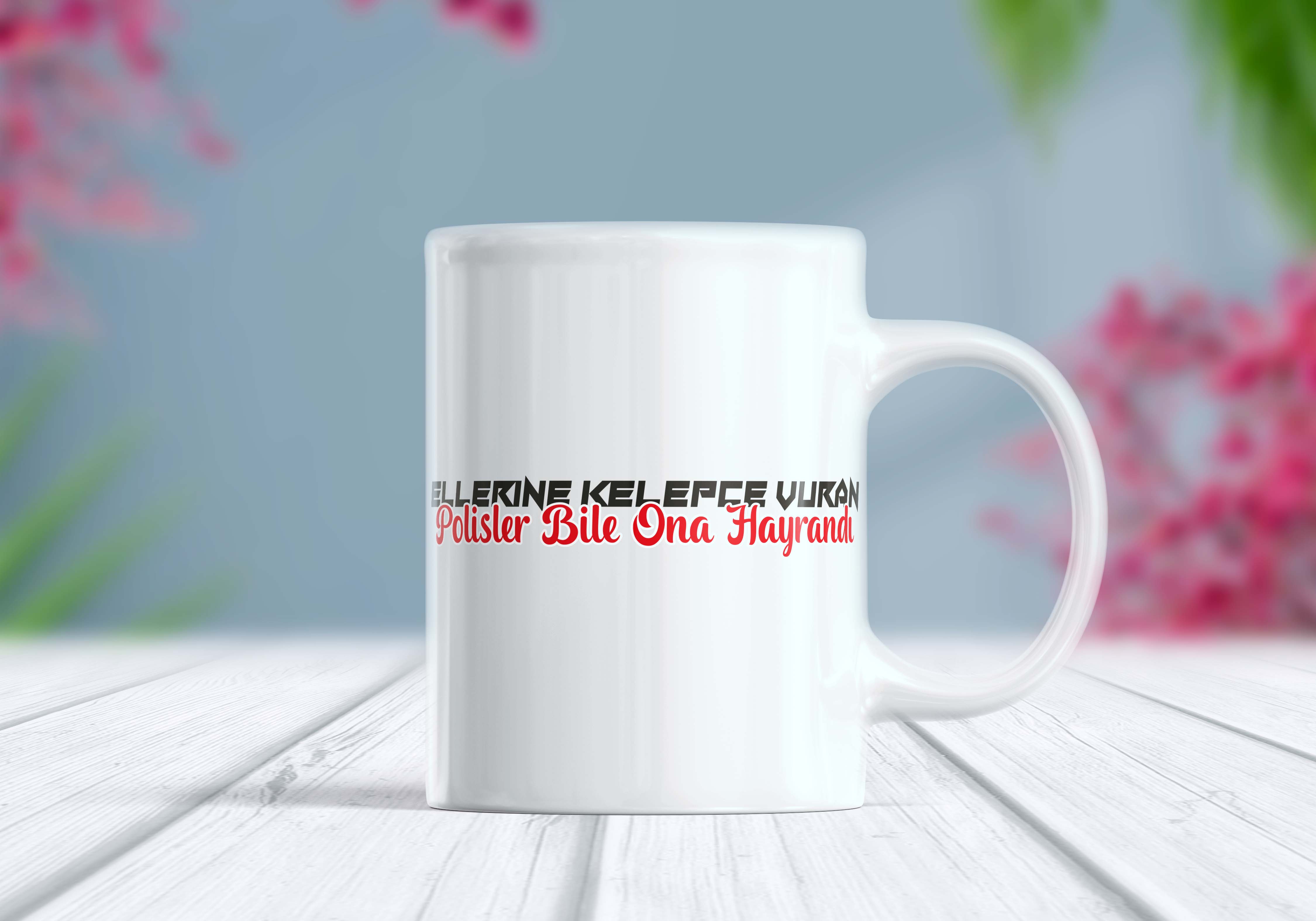 Ellerine Kelepçe Vuran Polisler Bile Ona Hayrandı Etiket Kupa Bardak
