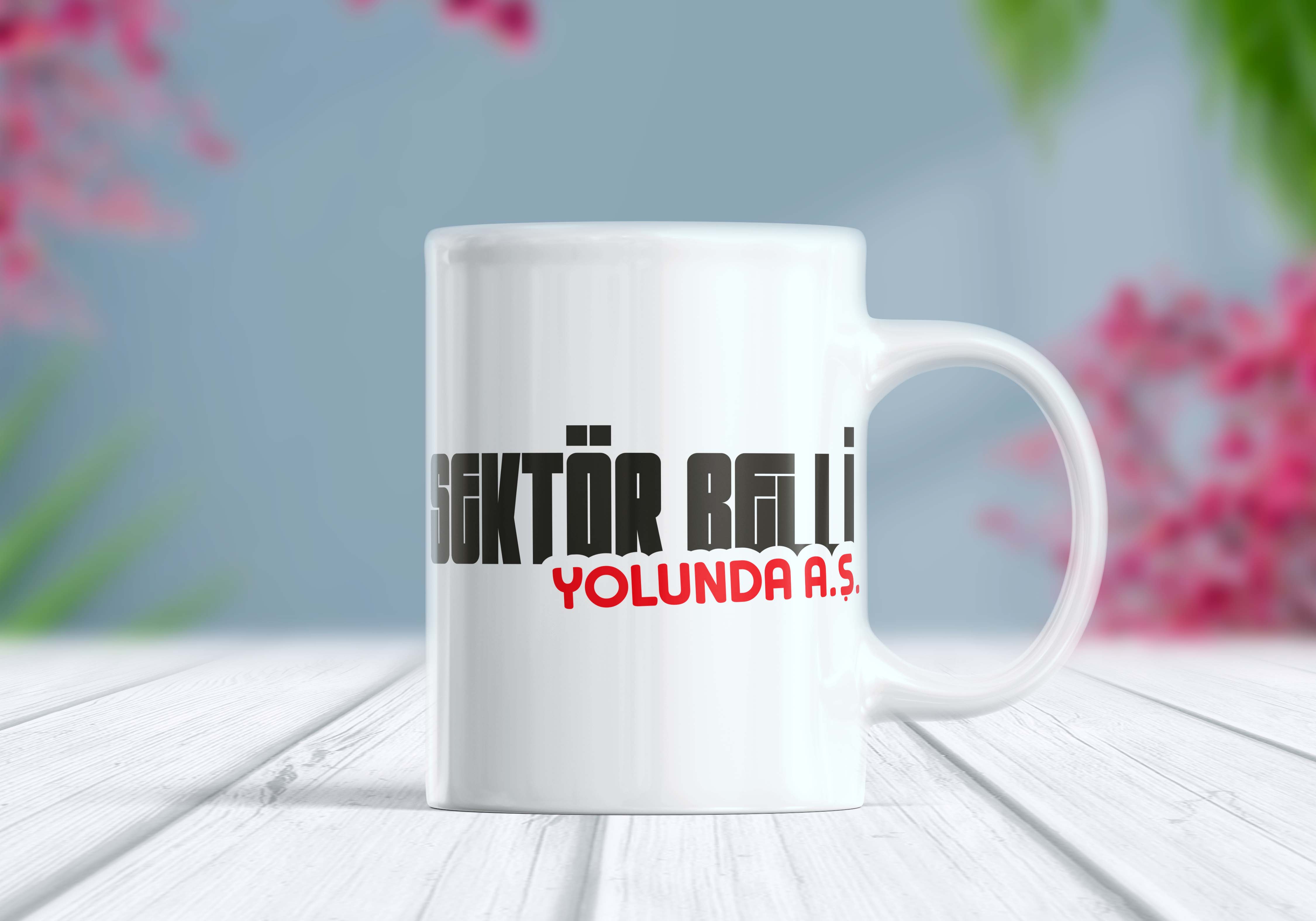 Sektör Belli Yolunda A.Ş. Etiket Kupa Bardak