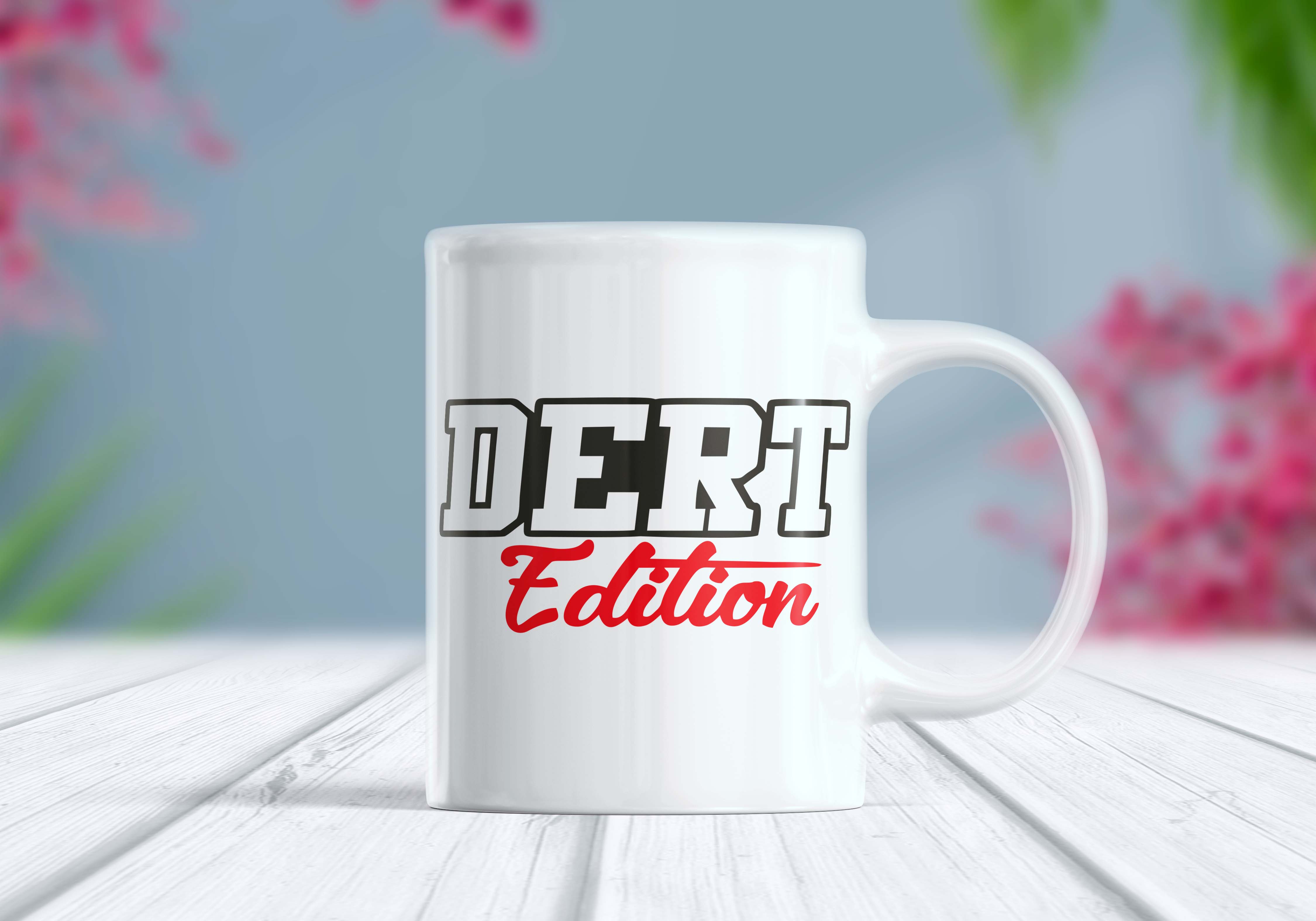 Dert Edition Etiket Kupa Bardak