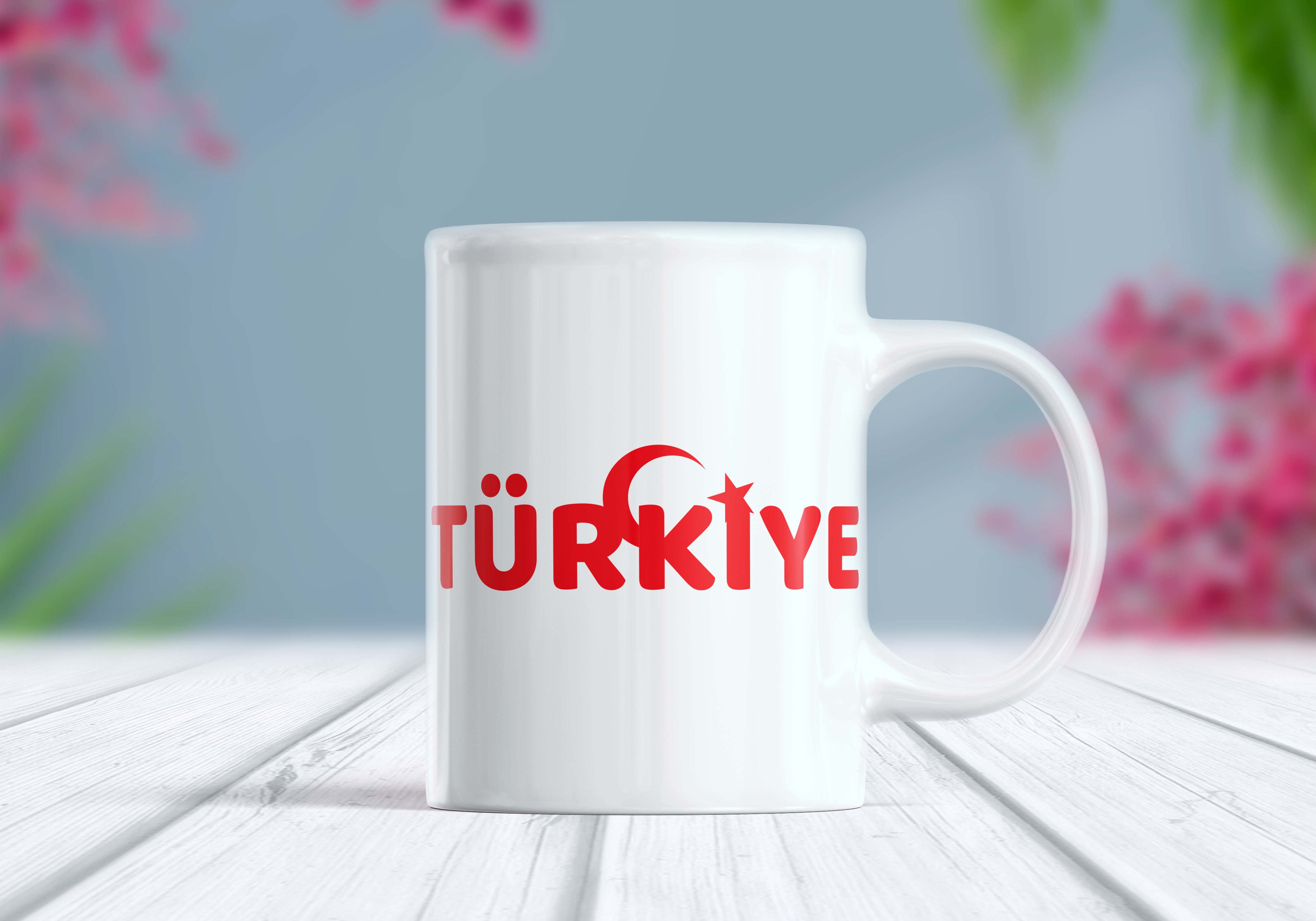 Türkiye Ay-Yıldız Etiket Kupa Bardak