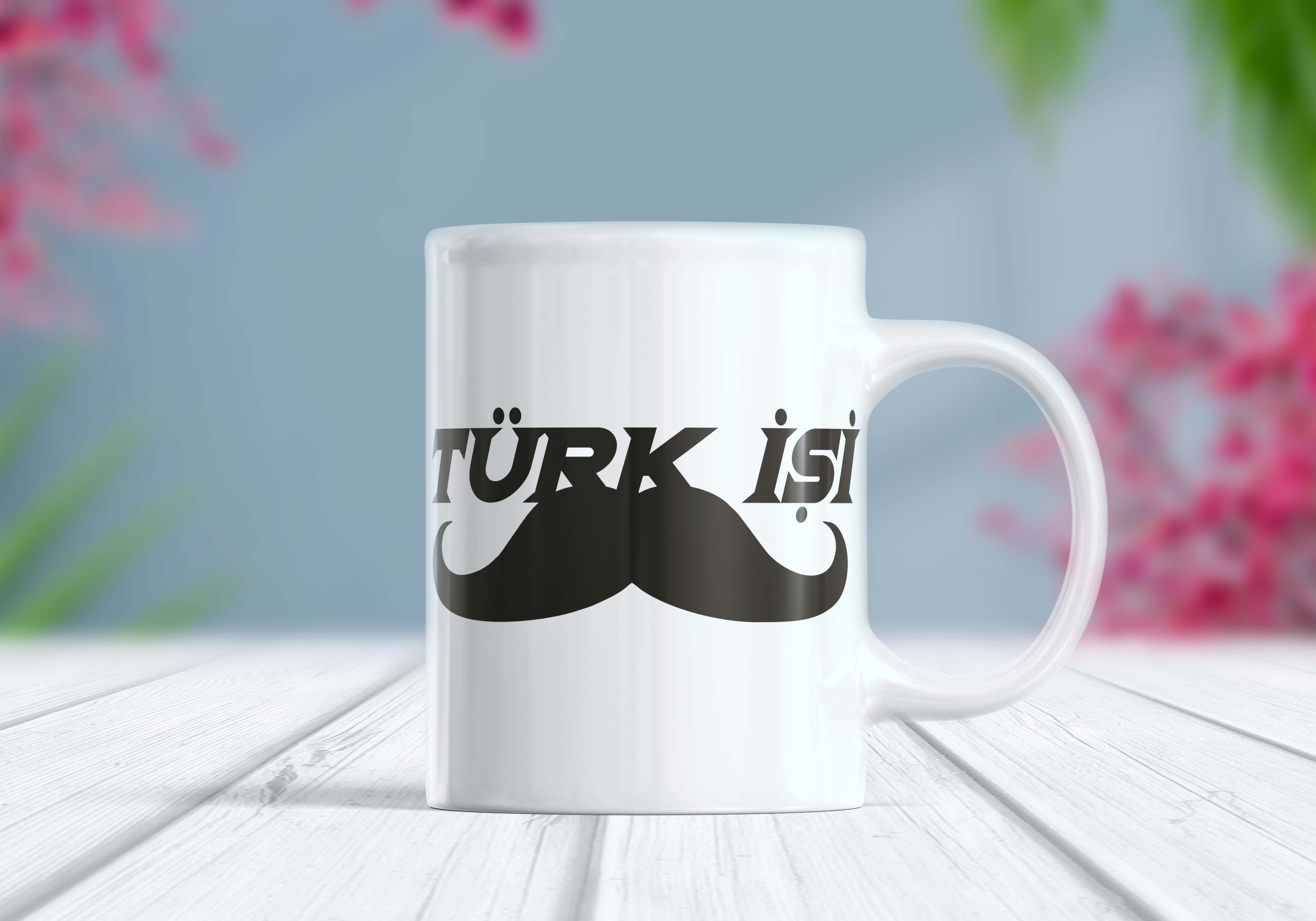 Türk İşi Etiket Kupa Bardak