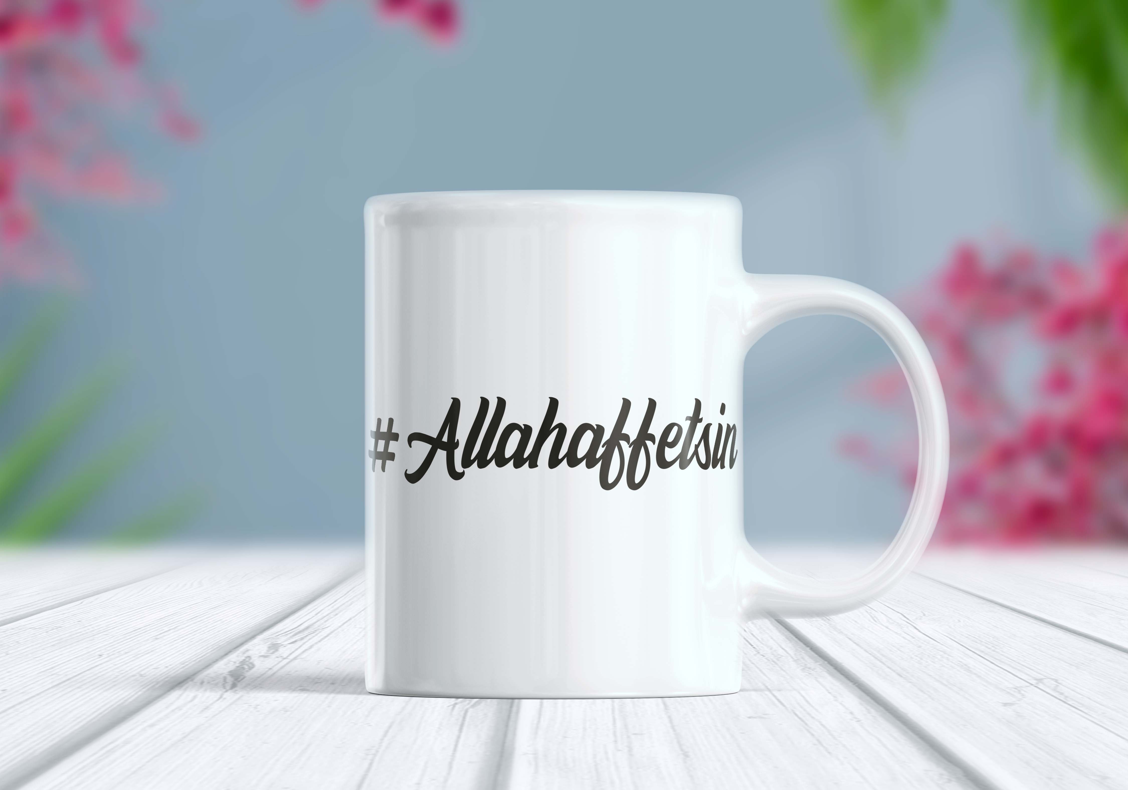 AllahAffetsin Etiket Kupa Bardak