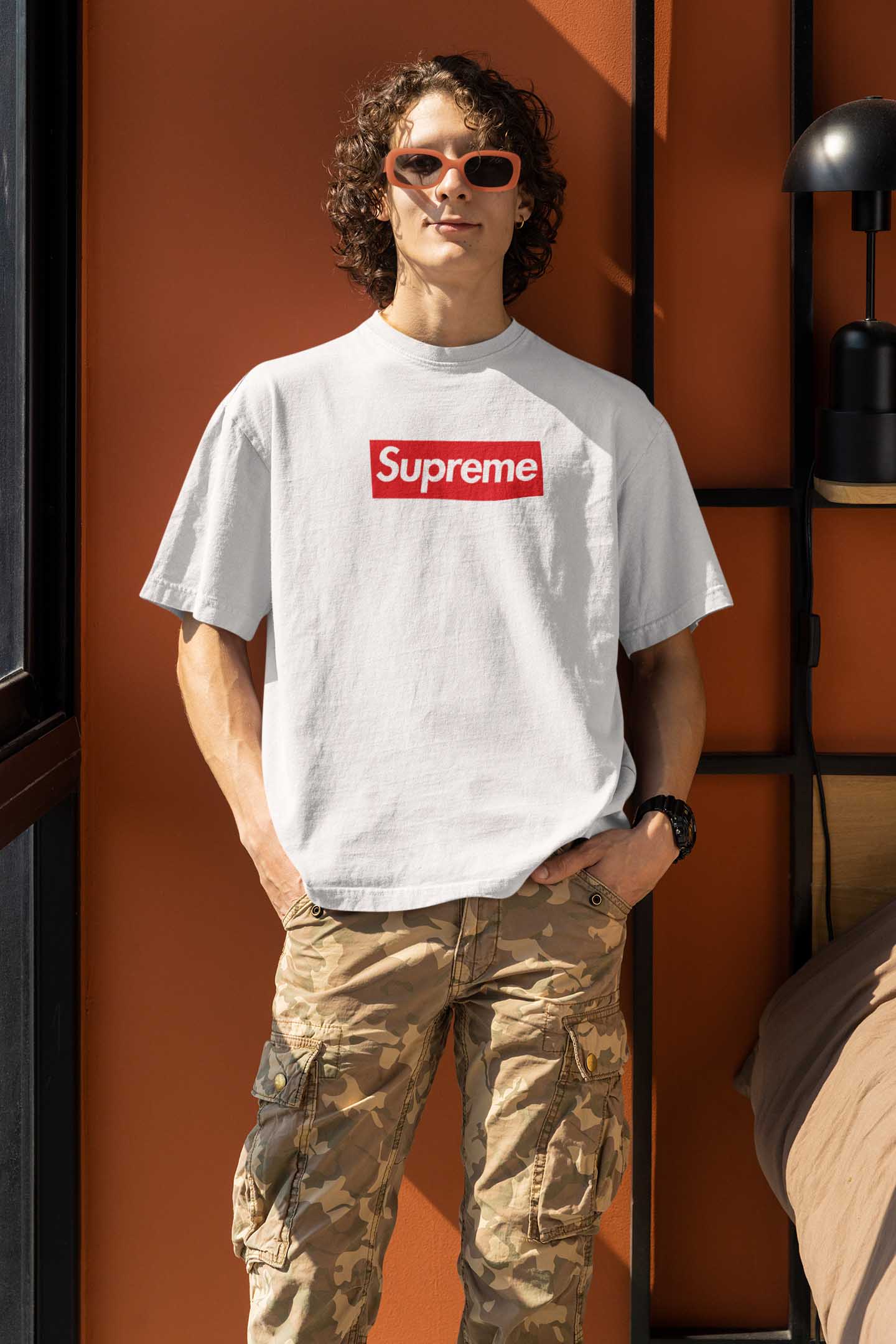 Supreme Komik Yazılı Oversize Unisex T-Shirt - Berildenn.com