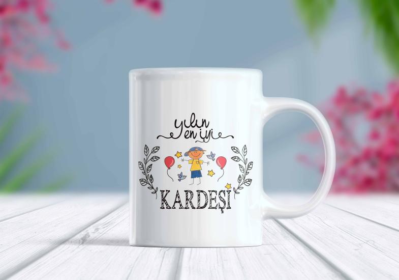 Yılın En İyi Kardeşi - Hediye Kupa | Berilden
