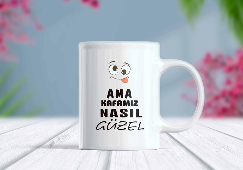 Ama Kafamız Nasıl Güzel - Komik Kupa | Berilden