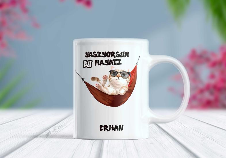 Yaşıyorsun Bu Hayatı - İsme Özel Kupa | Berilden