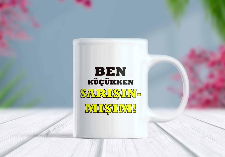 Ben Küçükken Sarışınmışım - Komik Kupa | Berilden