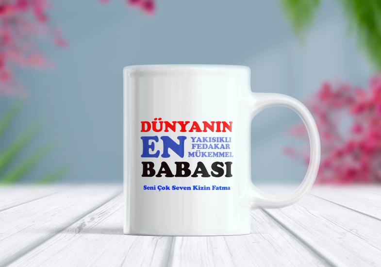 Dünyanın En İyi Babası - Hediye Kupa | Berilden