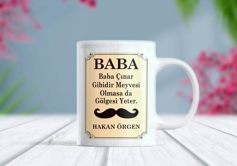 Baba Çınar Ağacı Gibidir - Hediye Kupa | Berilden