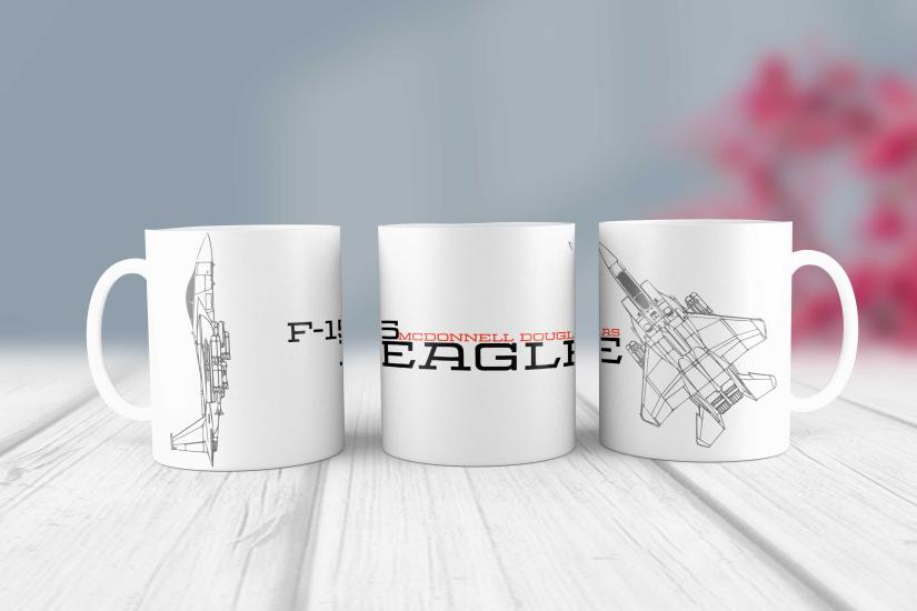 F-15 Eagle - T1 - Uçak Kupa | Berilden