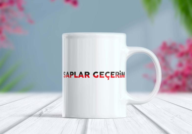 Saplar Geçerim - Etiket Kupa | Berilden