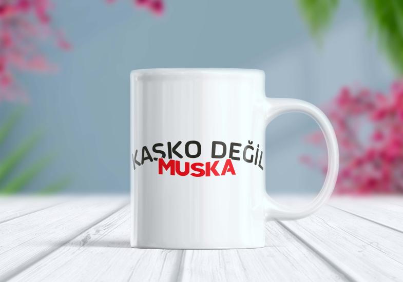 Kasko Değil Muska - Etiket Kupa | Berilden