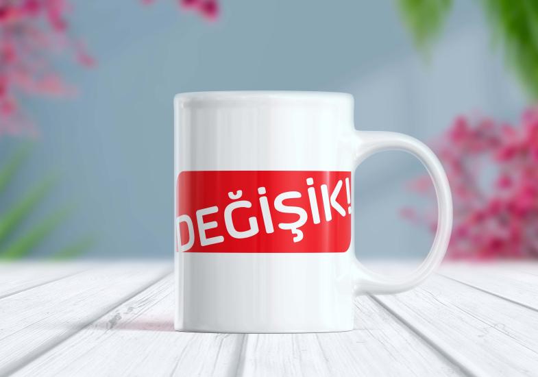 Değişik - Etiket Kupa | Berilden