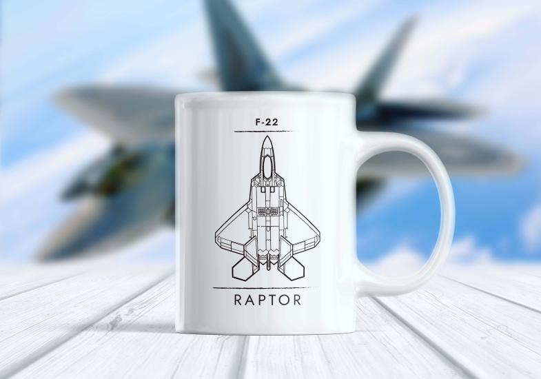 F-22 Raptor - T2 - Uçak Kupa | Berilden