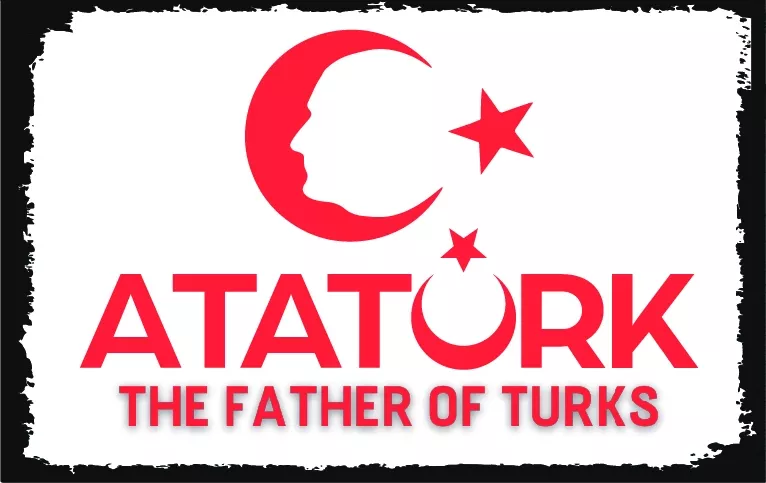 Atatürk - The Father Of Turks Ahşap Poster