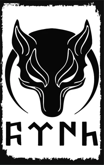 Börü ve Göktürkçe Türk Yazılı Ahşap Poster